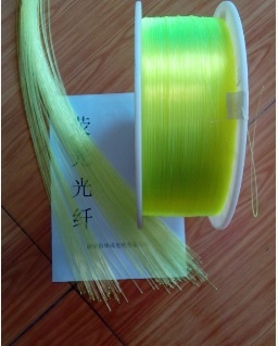 Colorful Fluorescent Optical Fiber