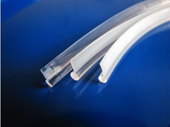 milky side glow fiber optic with skirt